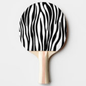 Zebra Print Tafeltennisbatje (Achterkant)