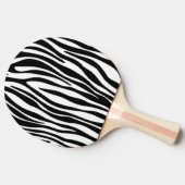 Zebra Print Tafeltennisbatje (Zijkant)