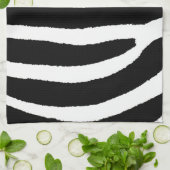 Zebra Print Theedoek (Gevouwen)