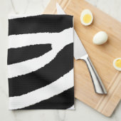 Zebra Print Theedoek (Quarter Fold)