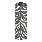 Zebra print thermisch getumbler thermosbeker (Voorkant)