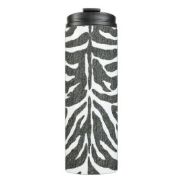 Zebra print thermisch getumbler thermosbeker