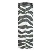 Zebra print thermisch getumbler thermosbeker (Achterkant)