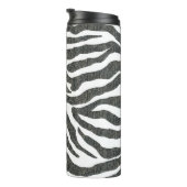 Zebra print thermisch getumbler thermosbeker (Geroteerd rechts)
