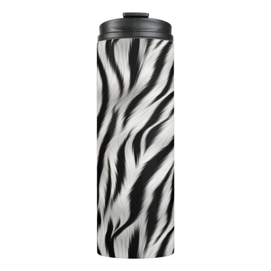 Zebra Print Thermosbeker (Voorkant)