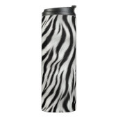 Zebra Print Thermosbeker (Gedraaid links)