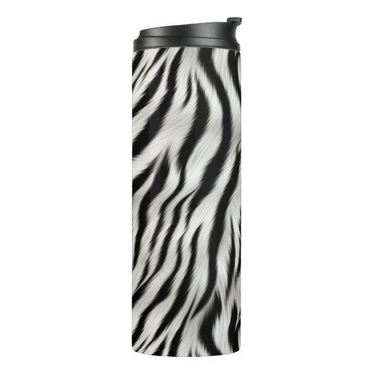 Zebra Print Thermosbeker (Gedraaid links)
