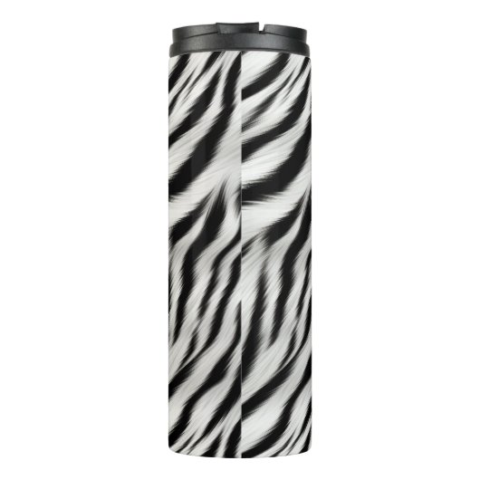 Zebra Print Thermosbeker (Achterkant)