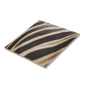 Zebra Print Tile Tegeltje (Zijkant)