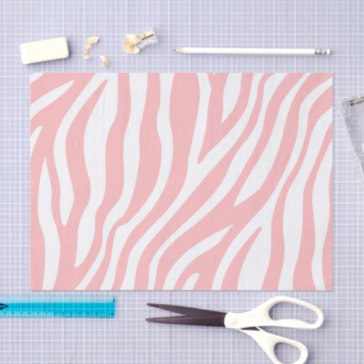 Zebra Print Tissuepapier (Craft)