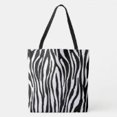 Zebra Print Tote Bag (Voorkant)