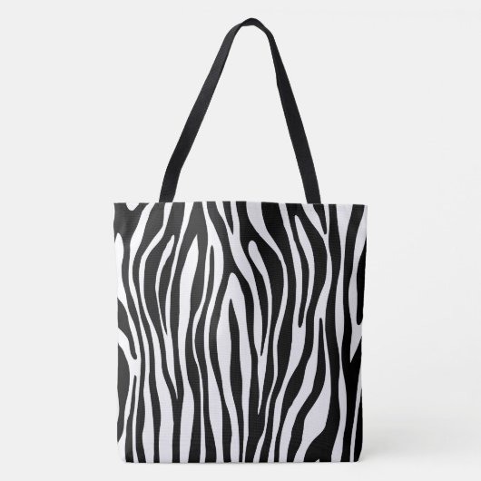 Zebra Print Tote Bag (Voorkant)