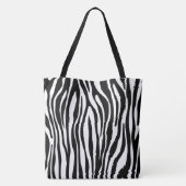 Zebra Print Tote Bag (Achterkant)