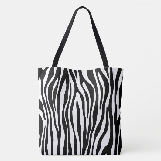 Zebra Print Tote Bag (Achterkant)