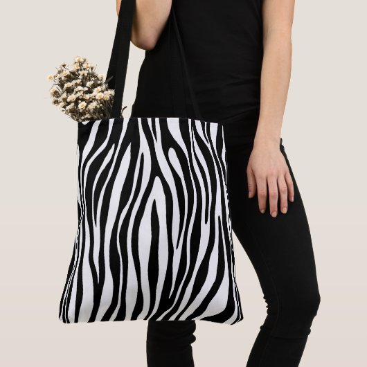 Zebra Print Tote Bag (Dichtbij)