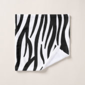 Zebra Print Towel set Bad Handdoek (Wasdoekje)