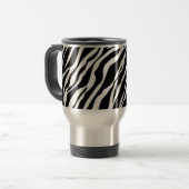 Zebra Print Travel Mug Reisbeker (Voorkant links)