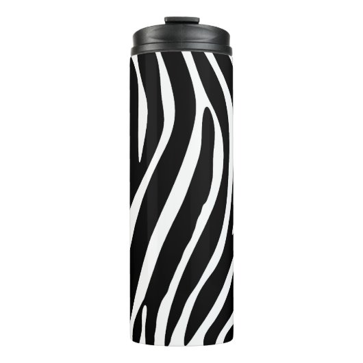 Zebra Print Tumbler Thermosbeker (Voorkant)