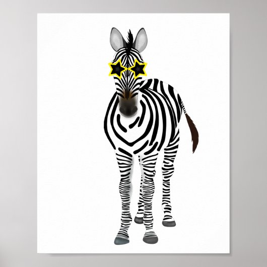 Zebra Print, Value Poster Paper (Matte) (Voorkant)