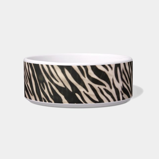 Zebra Print Voerbakje (Links)