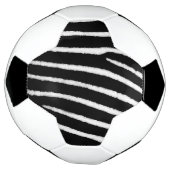 Zebra Print Voetbal (Gedraaid)