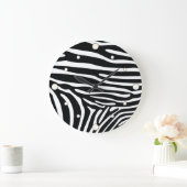 Zebra Print Wall klok (Huis)