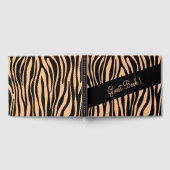 Zebra Print Wedding Guest Book Gastenboek (Volledig)