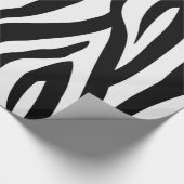 Zebra Print Wrapping Paper Cadeaupapier (Hoek)