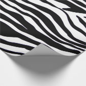 Zebra Print Wrapping Paper Cadeaupapier (Hoek)