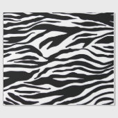 Zebra Print Wrapping Paper Cadeaupapier (Vlak)