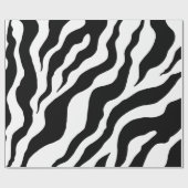 Zebra Print Wrapping Paper Cadeaupapier (Vlak)