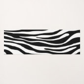 Zebra Print Yogamat (Achterkant (horizontaal))