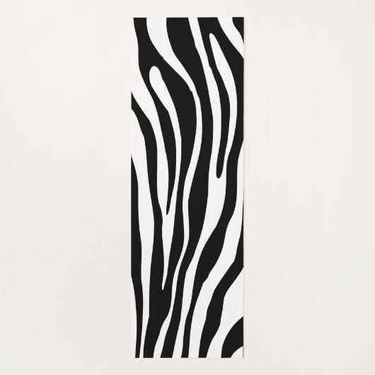 Zebra Print Yogamat (Achterkant)
