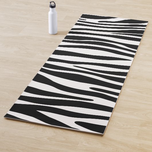 Zebra Print Yogamat (In situ)