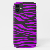 Zebra Print, Zebra Stripes, Paars Zebra, Oerwoud Case-Mate iPhone Case (Achterkant)