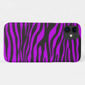 Zebra Print, Zebra Stripes, Paars Zebra, Oerwoud Case-Mate iPhone Case (Achterkant (horizontaal))