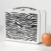 Zebra Print, Zebra Stripes, zwart en wit (In situ)