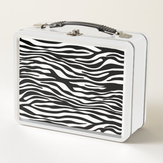 Zebra Print, Zebra Stripes, zwart en wit (Voorkant)