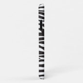 Zebra Print, Zebra Stripes, zwart en wit Case-Mate iPhone Case (Achterkant/rechts)
