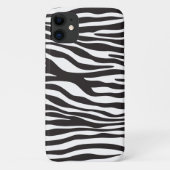 Zebra Print, Zebra Stripes, zwart en wit Case-Mate iPhone Case (Achterkant)