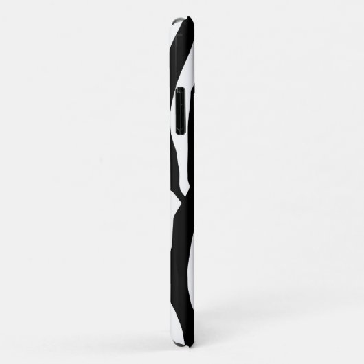 Zebra Print, Zebra Stripes, zwart en wit Case-Mate iPhone Case (Achterkant/rechts)