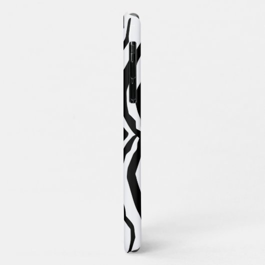 Zebra Print, Zebra Stripes, zwart en wit Case-Mate iPhone Case (Achterkant/links)