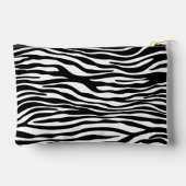 Zebra Print, Zebra Stripes, zwart en wit Etui (Achterkant)