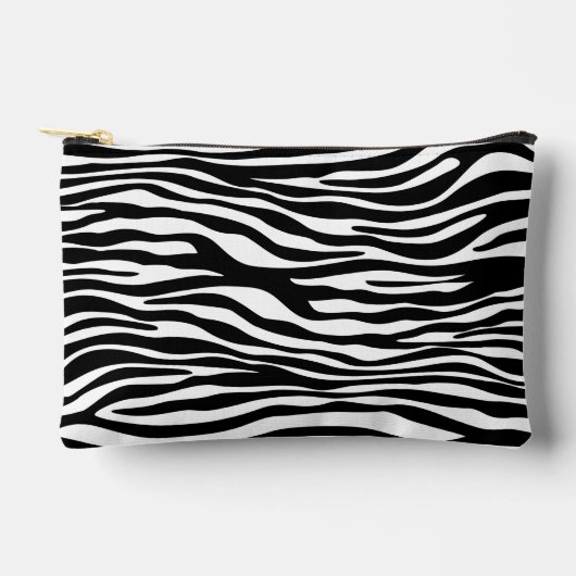 Zebra Print, Zebra Stripes, zwart en wit Etui (Voorkant)