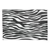 Zebra Print, Zebra Stripes, zwart en wit Kussensloop (Voorkant)