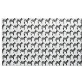 Zebra Print - zwart en wit Stof (Yard (91,4 cm))