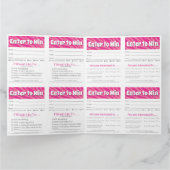 Zebra Printable Vendor Slips – Editable Download Kaart (Binnen)