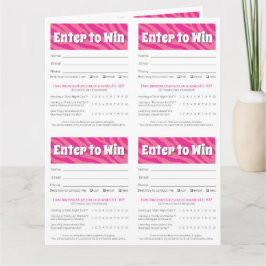 Zebra Printable Vendor Slips – Editable Download Kaart