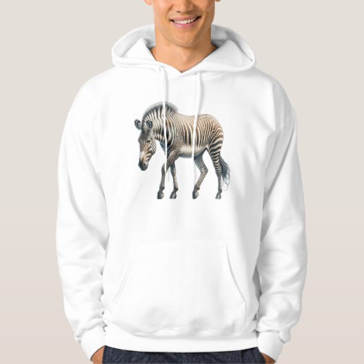 Zebra Pullover Hoodie (Voorkant)