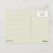 Zebra Purse Girl Briefkaart (Achterkant)